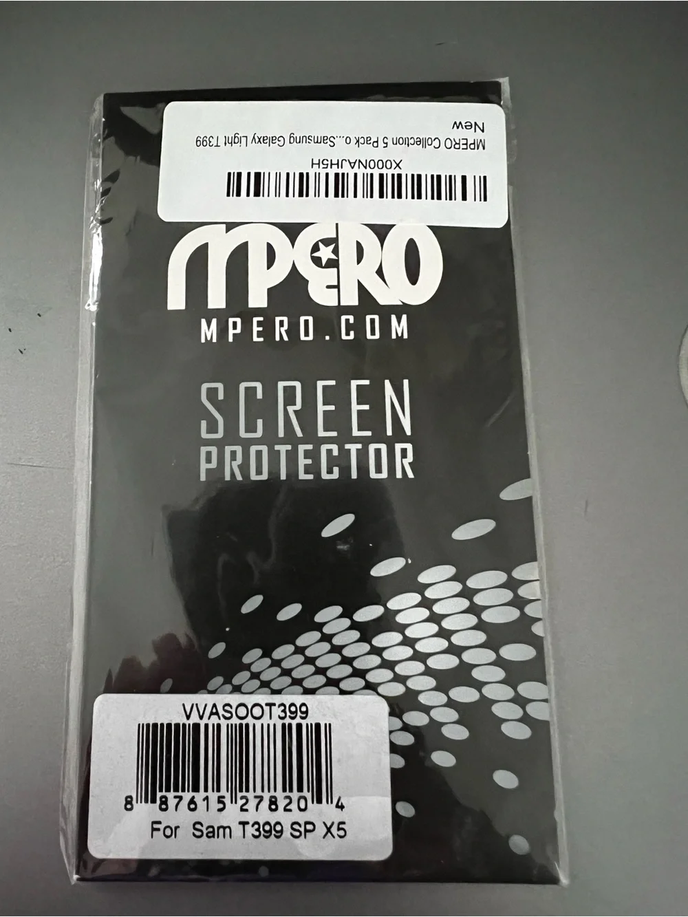 MPERO Screen Protector for Samsung Galaxy Light T399